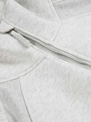 パッチワーク 都会風フーディ