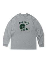 ヴィンテージカートゥーンプリント長袖Tシャツ