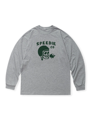 ヴィンテージカートゥーンプリント長袖Tシャツ