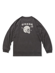 ヴィンテージカートゥーンプリント長袖Tシャツ