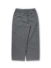 ドレープ感ダブルプリーツ スラックス