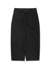 製品画像:アーチカットコーデュロイワイドパンツ全体展示