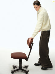 プリーツデザイン ワイドシルエットパンツ