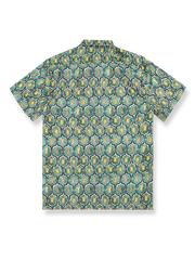 キューバカラー レトロ 半袖シャツ