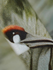 浮世絵柄リヨセル開襟シャツ