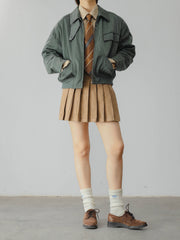 短丈フライトジャケット