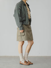 短丈フライトジャケット