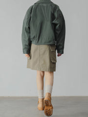 短丈フライトジャケット
