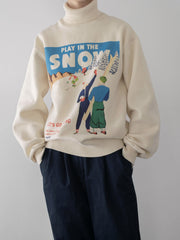 タートルネック セーター