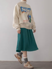 タートルネック セーター