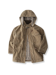 スエード フード付き ジャケット