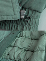 襟ボア モーターサイクルダウン ジャケット