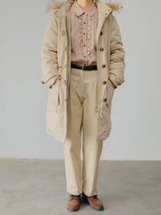 ロングダウンパーカーコート