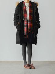 ロングダウンパーカーコート