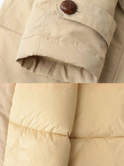 ロングダウンパーカーコート