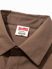 アシンメトリック ロングスリーブシャツ