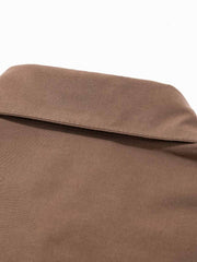 アシンメトリック ロングスリーブシャツ