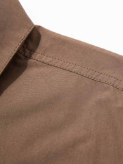 アシンメトリック ロングスリーブシャツ