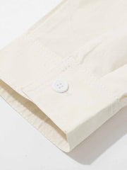 アシンメトリック ロングスリーブシャツ