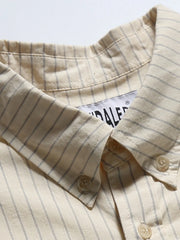 アメリカンレトロストライプ長袖シャツ