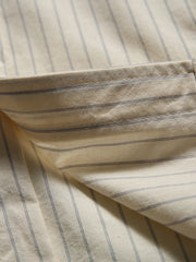 アメリカンレトロストライプ長袖シャツ