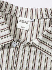 マウンテンテイスト ストライプシャツ