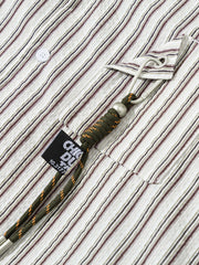 マウンテンテイスト ストライプシャツ