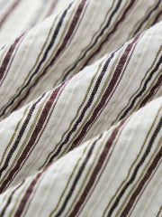 マウンテンテイスト ストライプシャツ