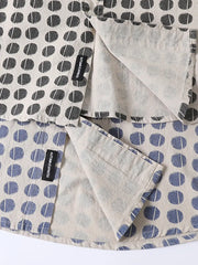 ドットプリント 長袖シャツ