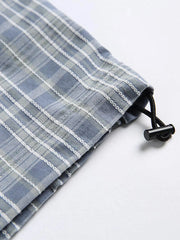 スプライスチェックワーク半袖シャツ