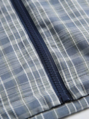 スプライスチェックワーク半袖シャツ