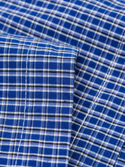 ヴィンテージグリッド ボタンダウン半袖シャツ