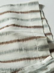 ヴィンテージストライプ×パッチワークキューバカラーシャツ