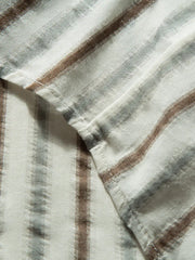 ヴィンテージストライプ×パッチワークキューバカラーシャツ