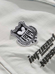 ヴィンテージスポーツ立ち襟ジャケットシャツ全体展示