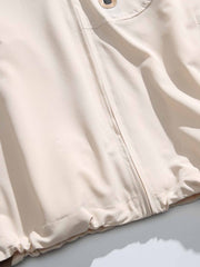 スタンドカラースポーツジャケット