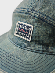 デニムワイドブリムキャップ