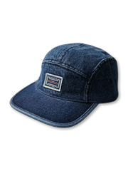 デニムワイドブリムキャップ