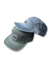 デニムワイドブリムキャップ