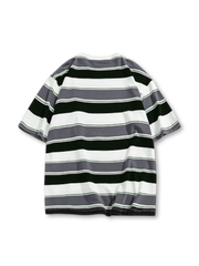 ヴィンテージ ストライプ クルーネックTシャツ