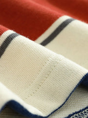 ヴィンテージ ストライプ クルーネックTシャツ