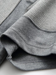 カラー切替パッチワークTシャツ