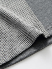 カラー切替パッチワークTシャツ