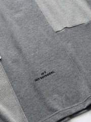 カラー切替パッチワークTシャツ