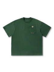 ヴィンテージ刺繍ポケットTシャツ