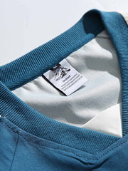 アウトドアカラーブロック スポーツスウェット