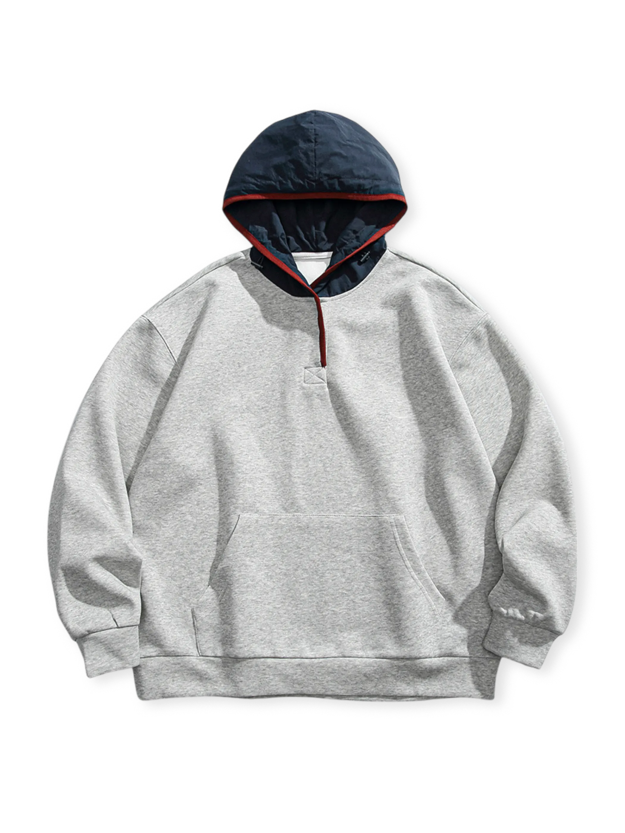 カラーブロックフーディースウェット