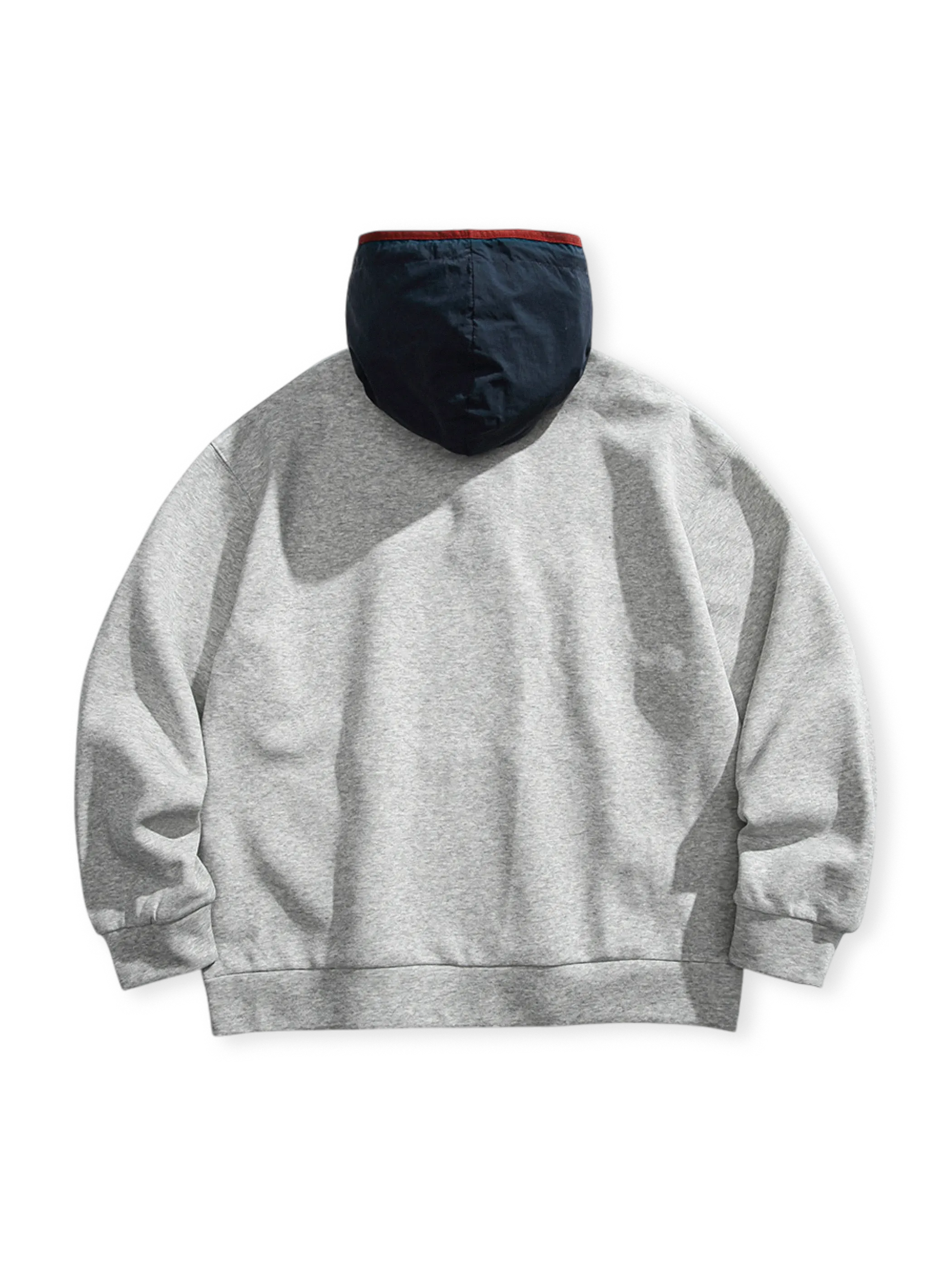 カラーブロックフーディースウェット