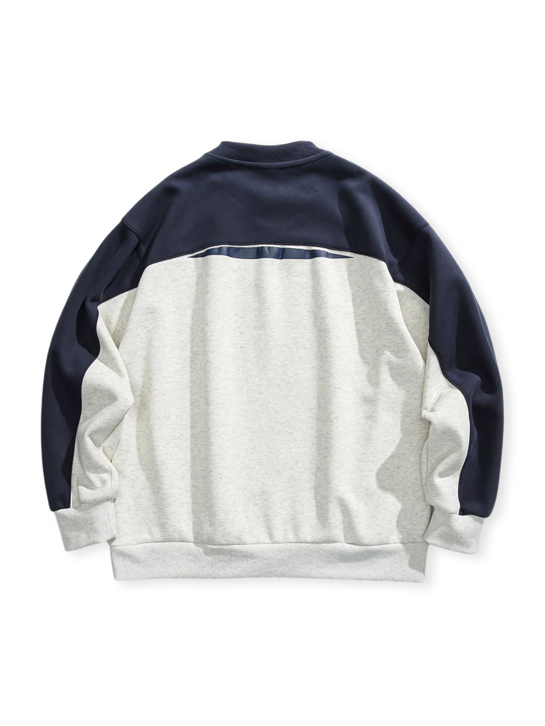 カラーブロックヴィンテージスポーツスウェット全体展示