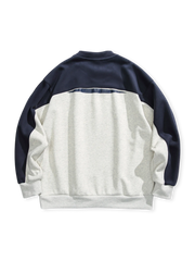 カラーブロックヴィンテージスポーツスウェット全体展示